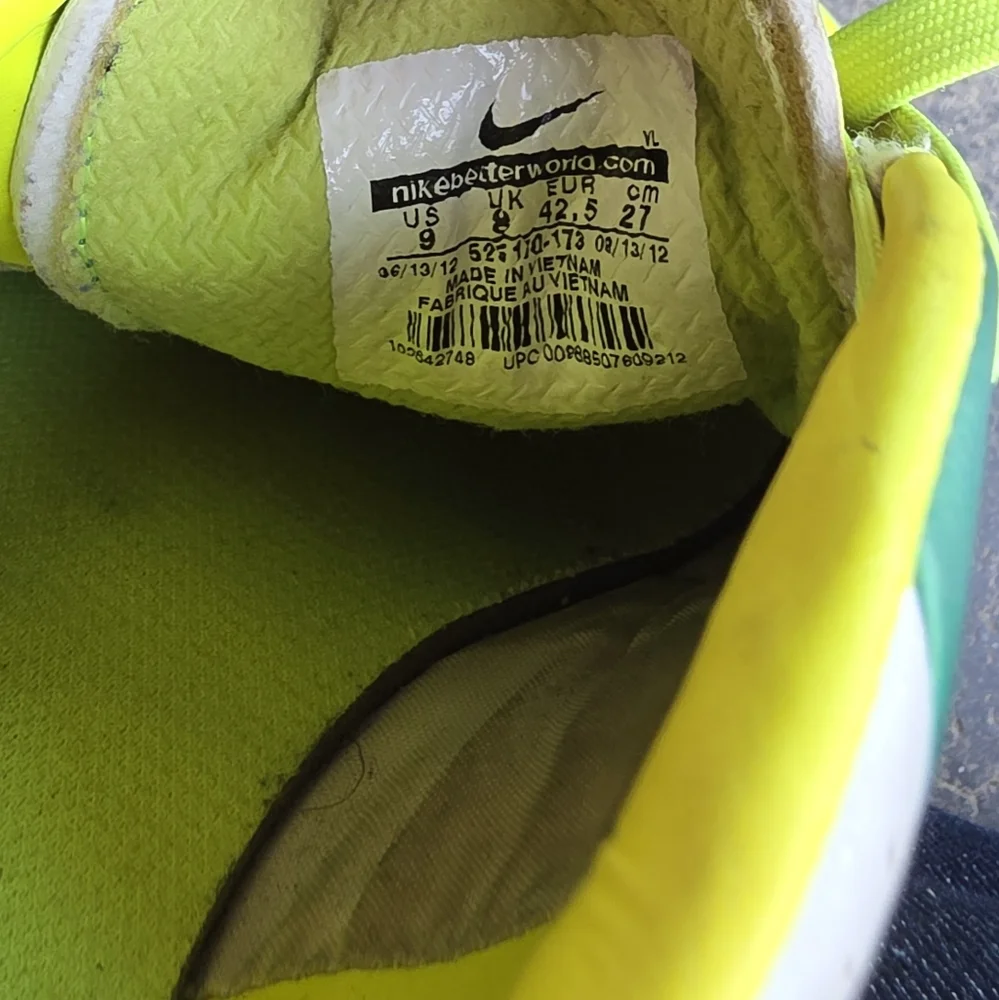 Nike CTR360 Libretto III FG Volt Court Green - Picture 9 of 9